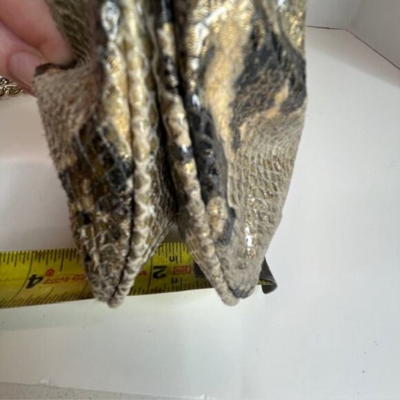 DKNY Metallic Python Handbag Bolsa Sac - Picture 16 of 16